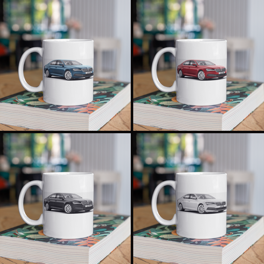 Personalised Skoda Superb SE L Mug