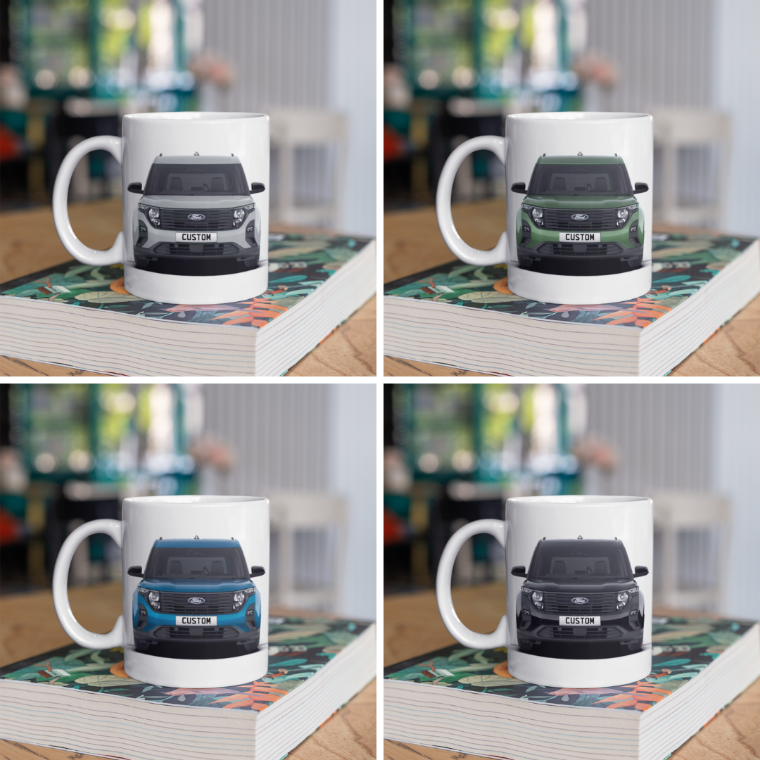 Personalised Ford Tourneo Courier Titanium Mug