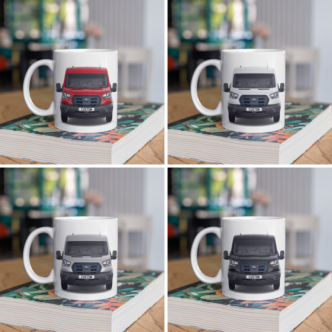 Personalised Ford E-Transit Leader Mug