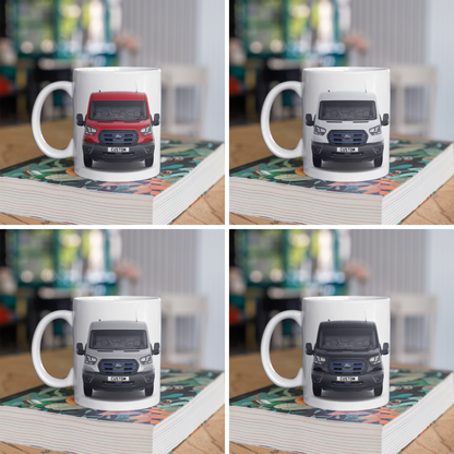 Personalised Ford E-Transit Leader Mug
