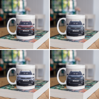 Personalised Dacia Duster Journey Mug