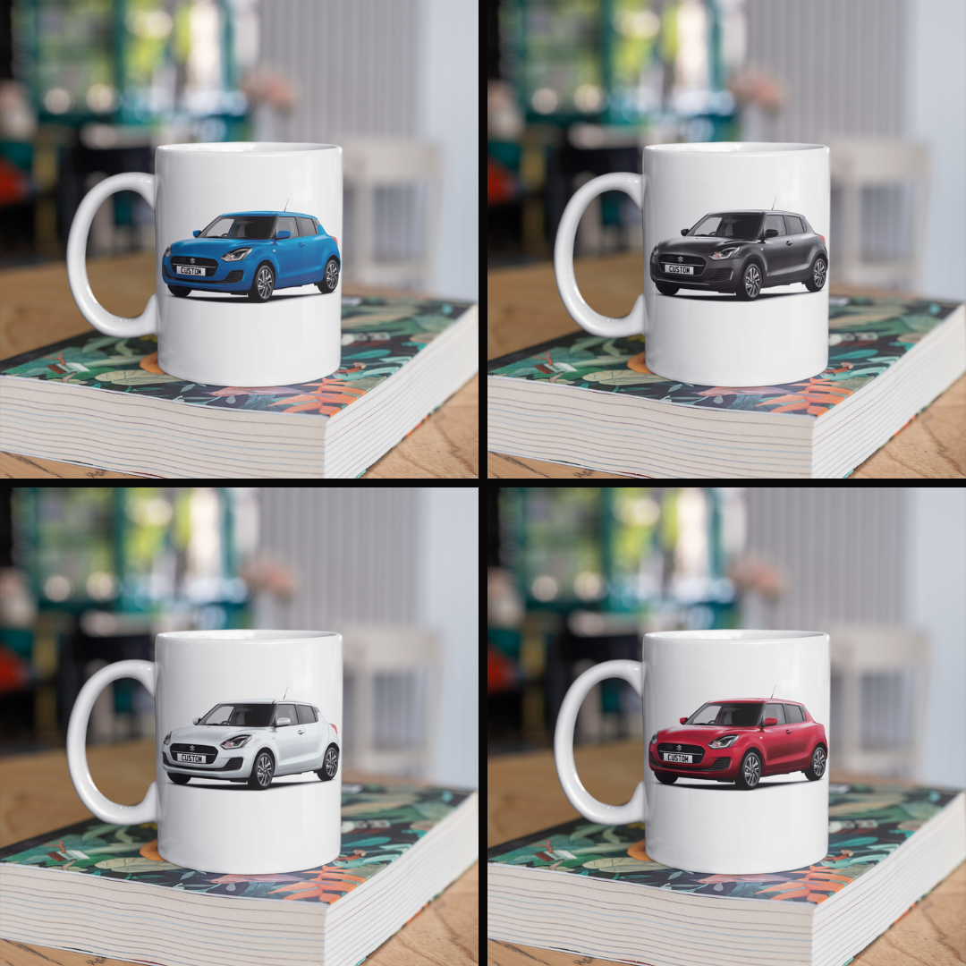 Personalised Suzuki Swift SZ-L Mug