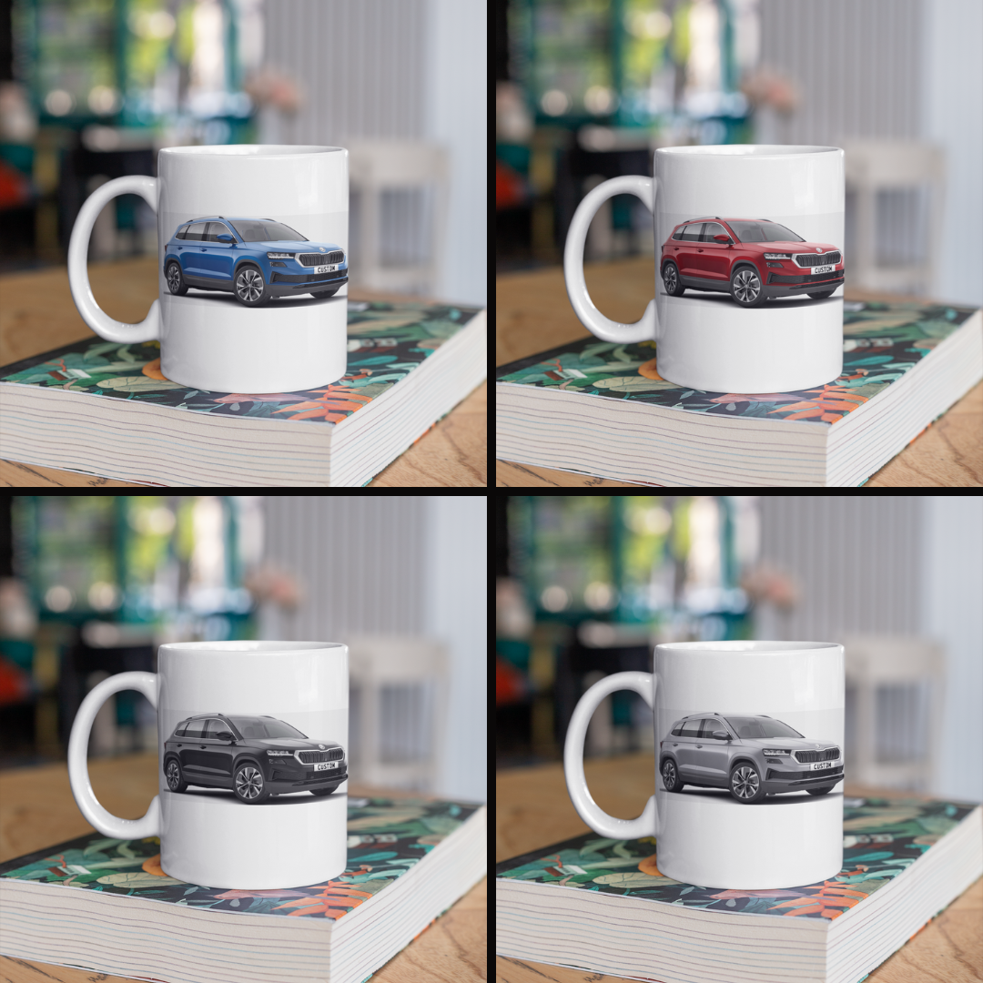 Personalised Skoda Karoq SE L Mug