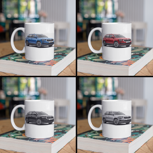 Personalised Skoda Karoq SE L Mug