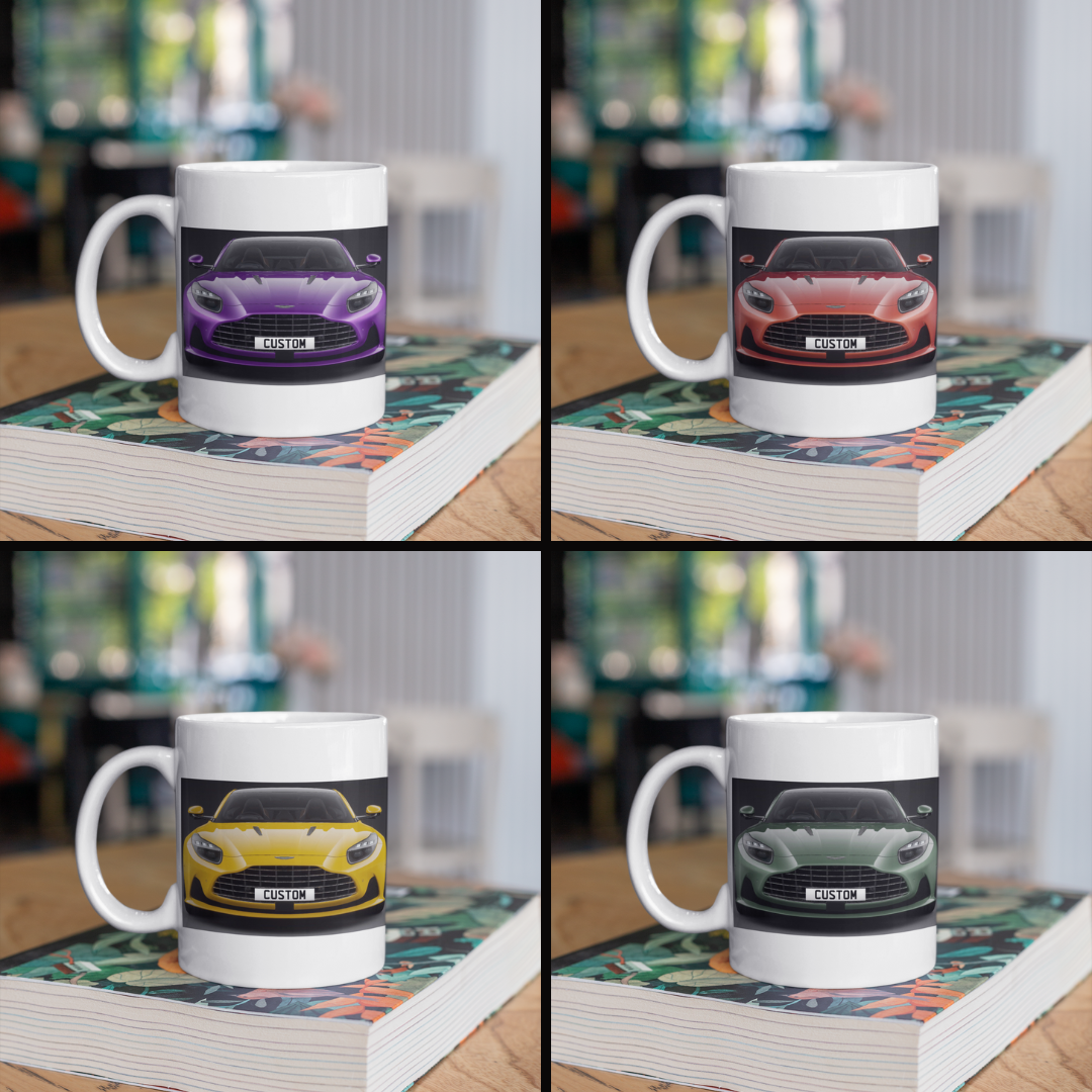 Personalised Aston Martin DB12 Coupe Mug