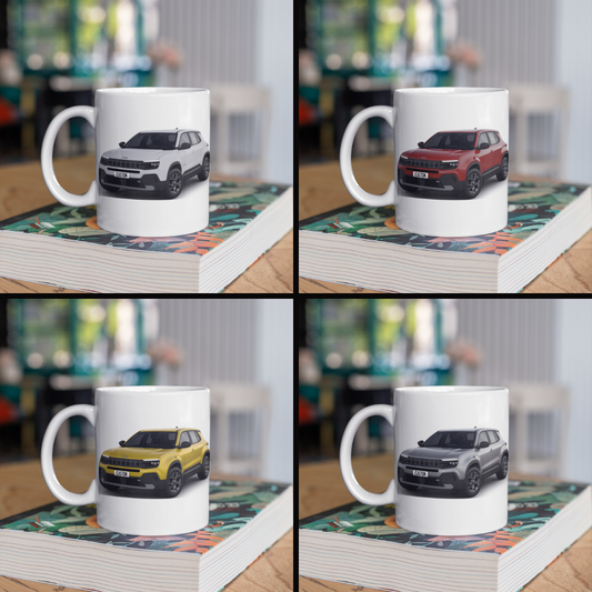 Personalised Jeep Avenger Mug