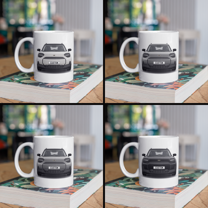 Personalised Mini All Electric Mini Aceman E Classic Mug