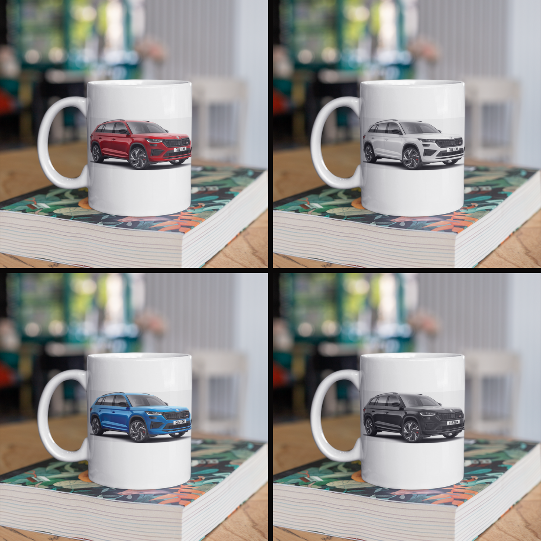 Personalised Skoda Kodiaq vRS Mug