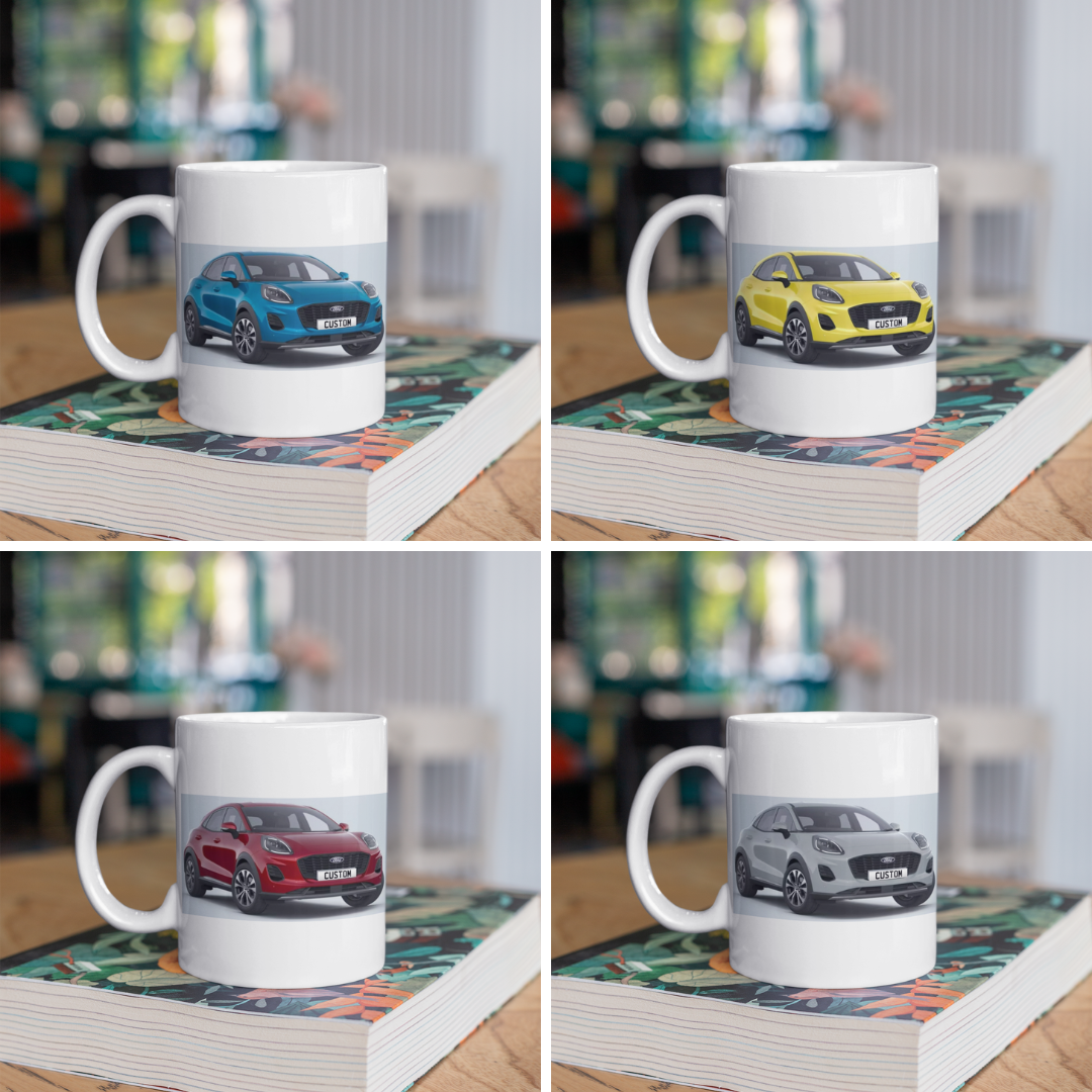 Personalised Ford Puma Titanium Mug