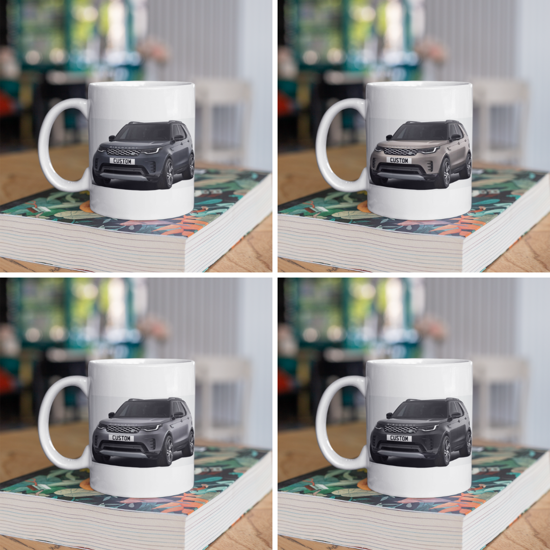 Personalised Land Rover Discovery Metropolitan Edition Mug