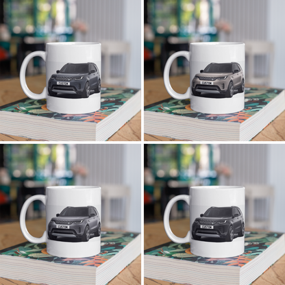 Personalised Land Rover Discovery Metropolitan Edition Mug