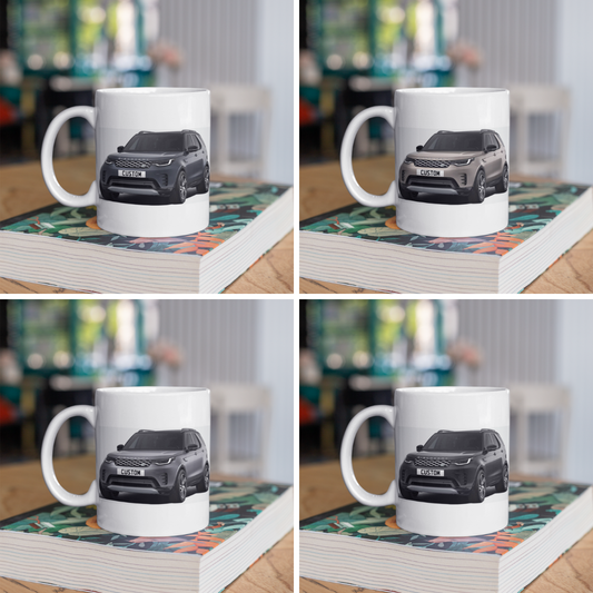 Personalised Land Rover Discovery Metropolitan Edition Mug