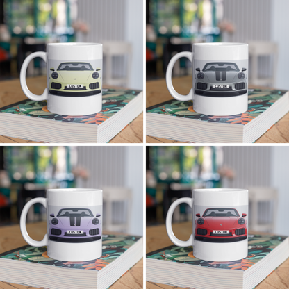 Personalised Porsche 911 Turbo S Cabriolet Mug