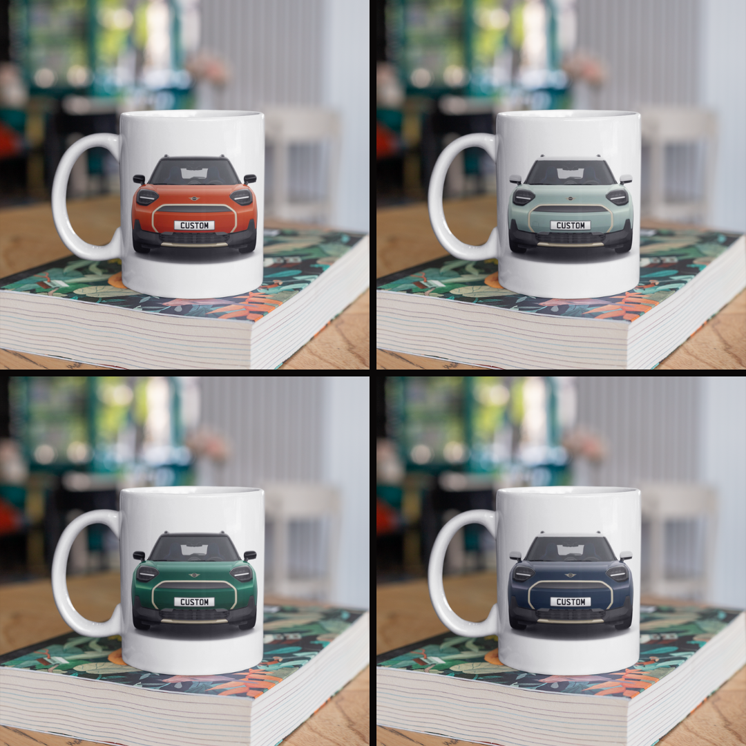 Personalised Mini All Electric Mini Aceman E Exclusive Mug