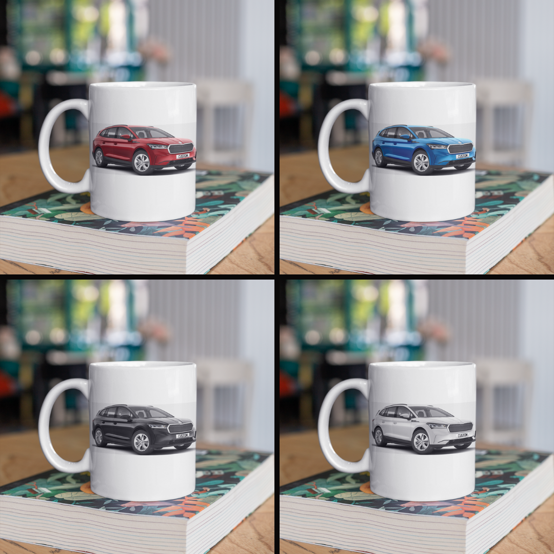 Personalised Skoda Enyaq 60 Edition Mug