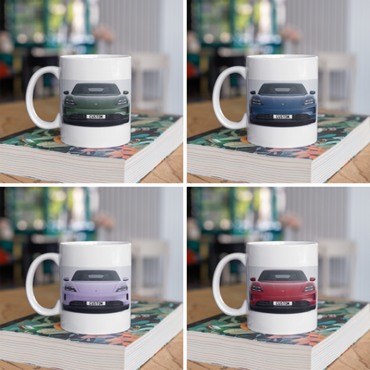 Personalised Porsche Taycan GTS Mug