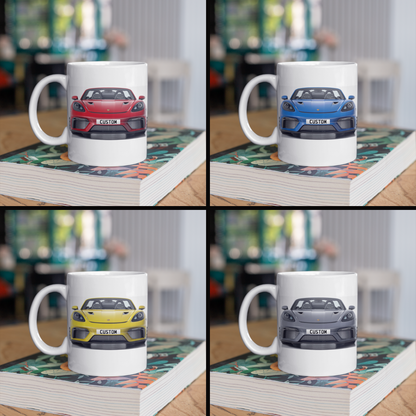 Personalised Porsche 718 Spyder RS Mug