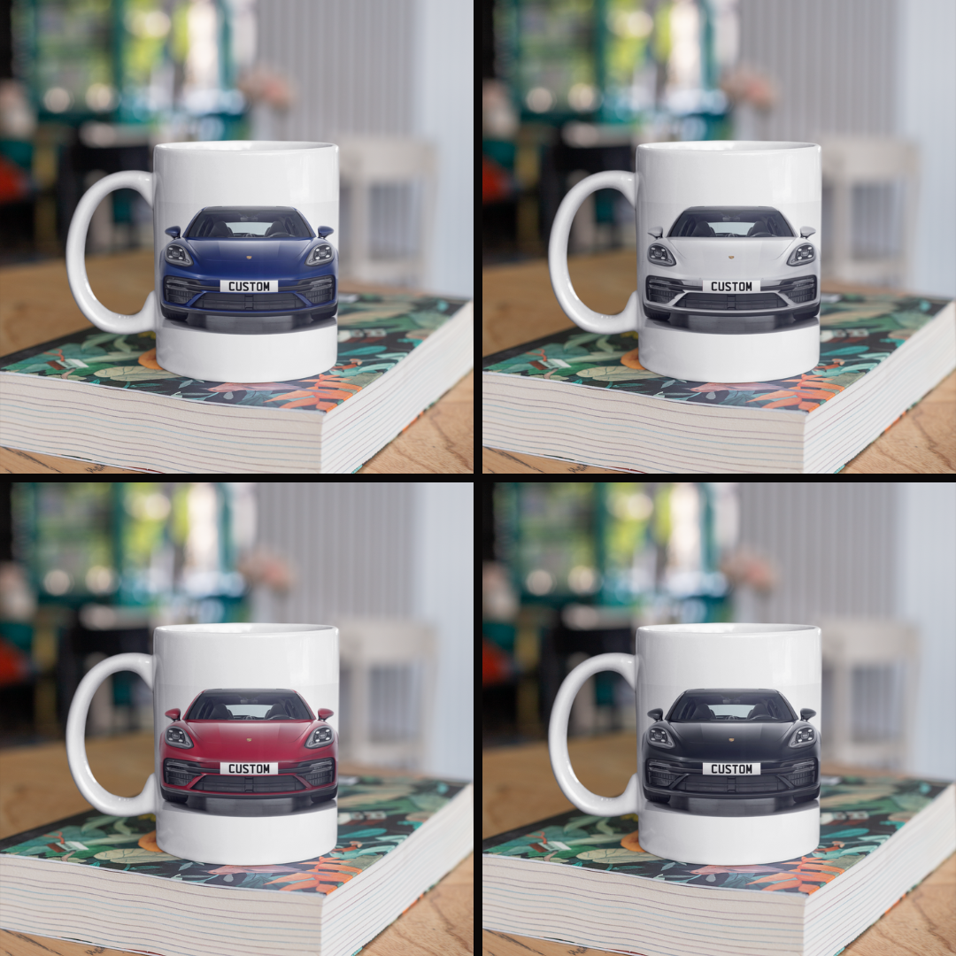 Personalised Porsche Panamera Turbo S E-Hybrid Sport Turismo Mug