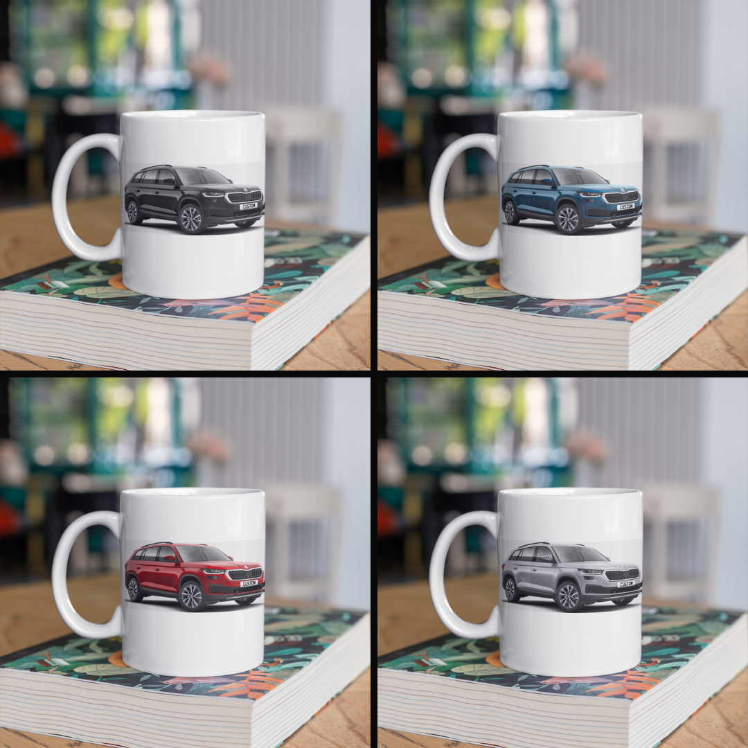 Personalised Skoda Kodiaq SE Drive Mug