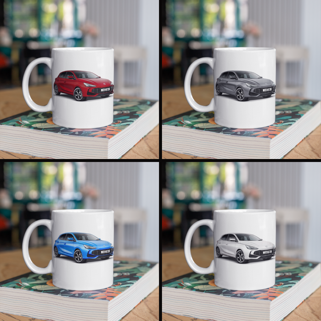 Personalised MG MG3 Hybrid Mug