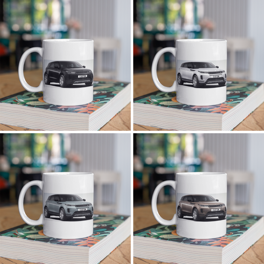 Personalised Land Rover Evoque S Mug