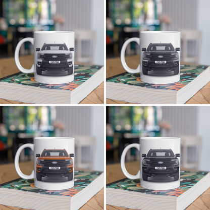 Personalised Ford Ranger Wildtrak Mug