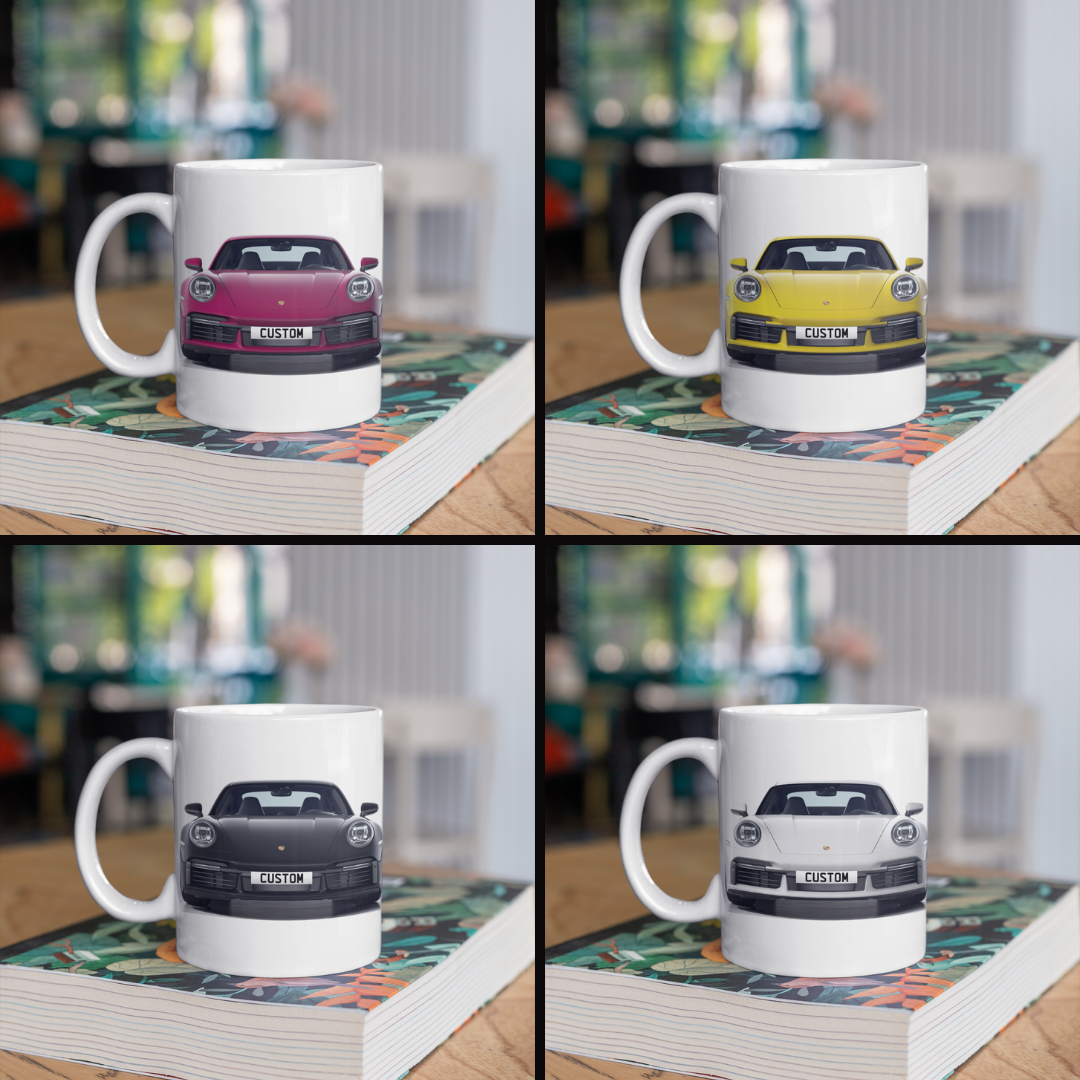 Personalised Porsche 911 Turbo Mug