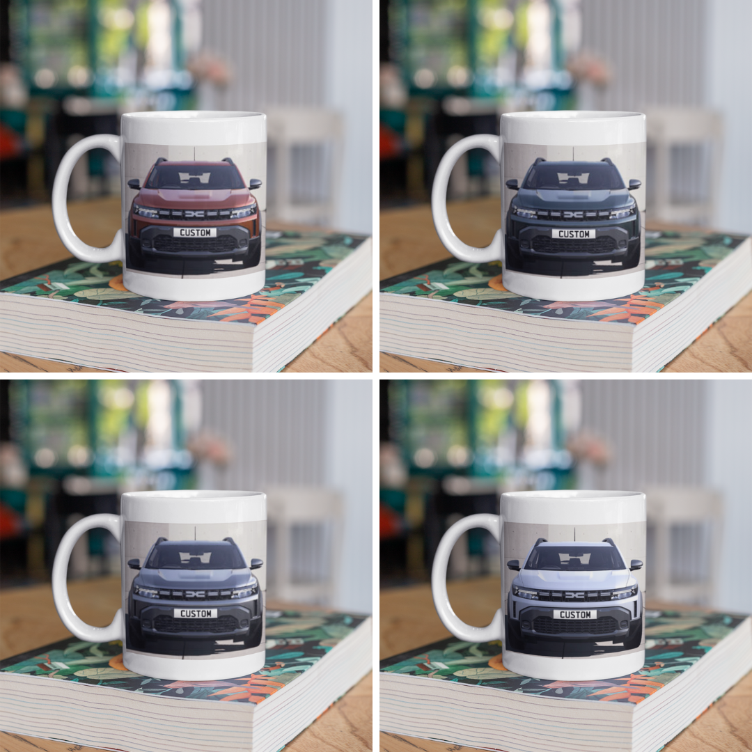 Personalised Dacia Duster Expression Mug