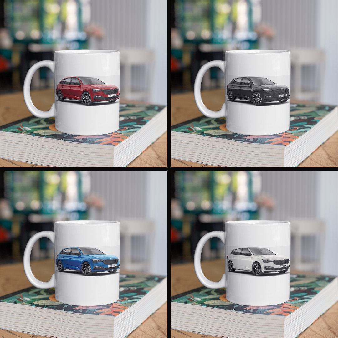 Personalised Skoda Scala Monte Carlo (Pre 2024 Model) Mug