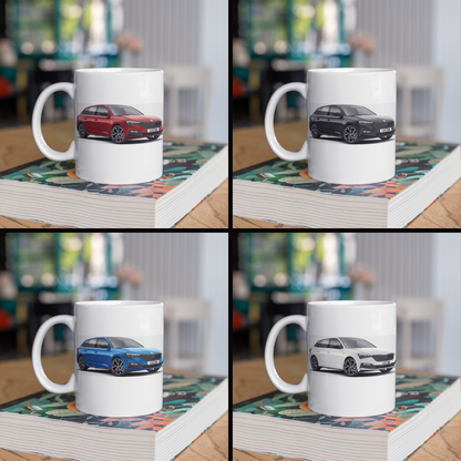 Personalised Skoda Scala Monte Carlo (Pre 2024 Model) Mug