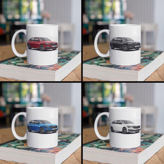 Personalised Skoda Scala Monte Carlo (Pre 2024 Model) Mug