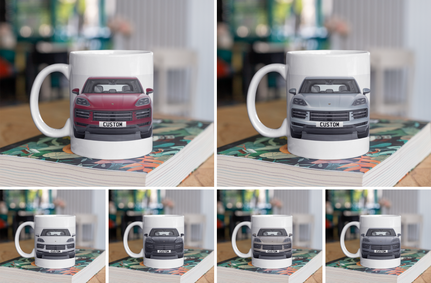 Personalised Porsche Cayenne Mug