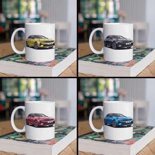 Personalised Vauxhall Astra Hybrid Ultimate Mug