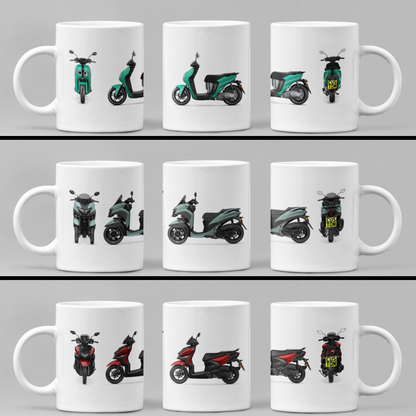 Personalised Yamaha Urban Mobility Motorcycle Mug - Model Choice