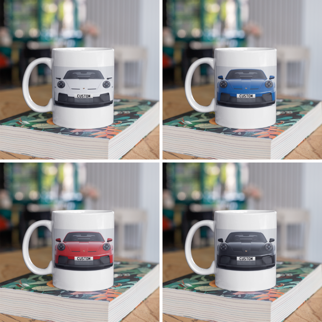 Personalised Porsche 911 GT3 Mug
