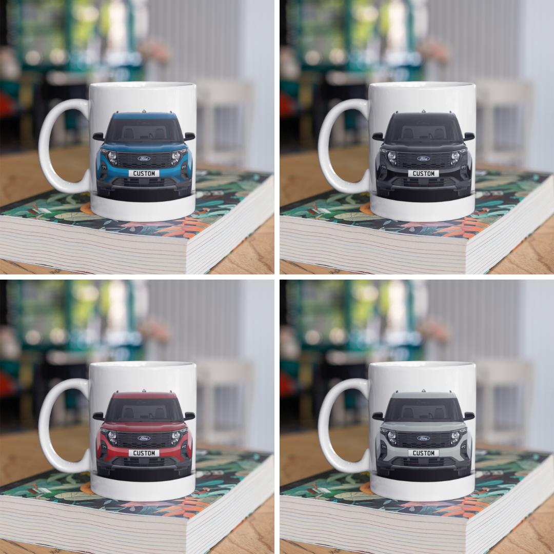 Personalised Ford Tourneo Courier Active Mug