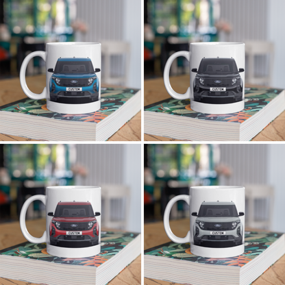 Personalised Ford Tourneo Courier Active Mug