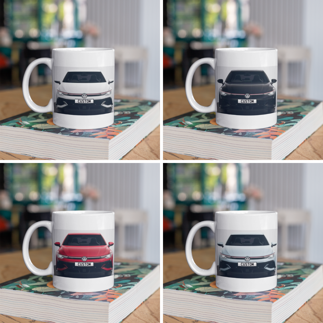 Personalised Volkswagen Golf GTI Clubsport Mug