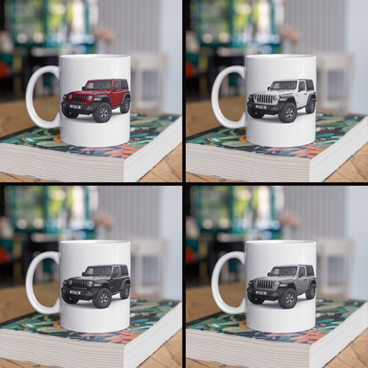 Personalised Jeep Wrangler Rubicon Mug