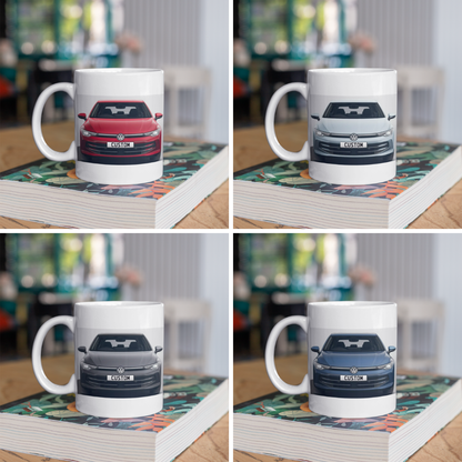 Personalised Volkswagen Golf Style Mug