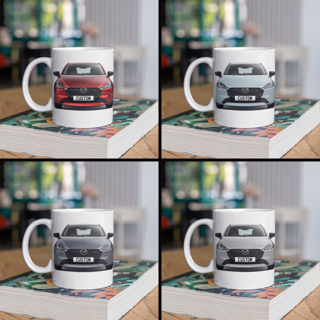 Personalised Mazda 2 Homura Mug