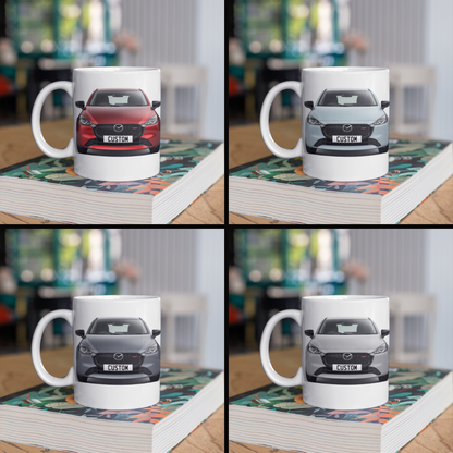 Personalised Mazda 2 Homura Mug