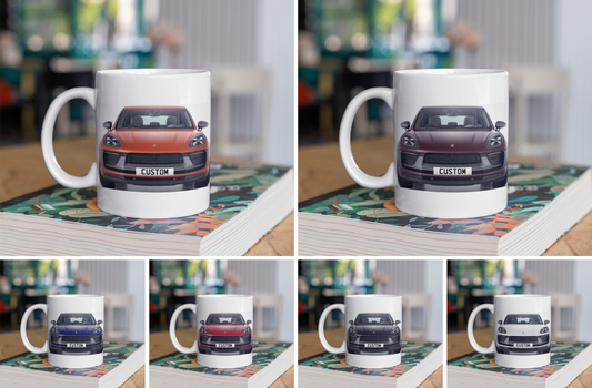 Personalised Porsche Macan T Mug