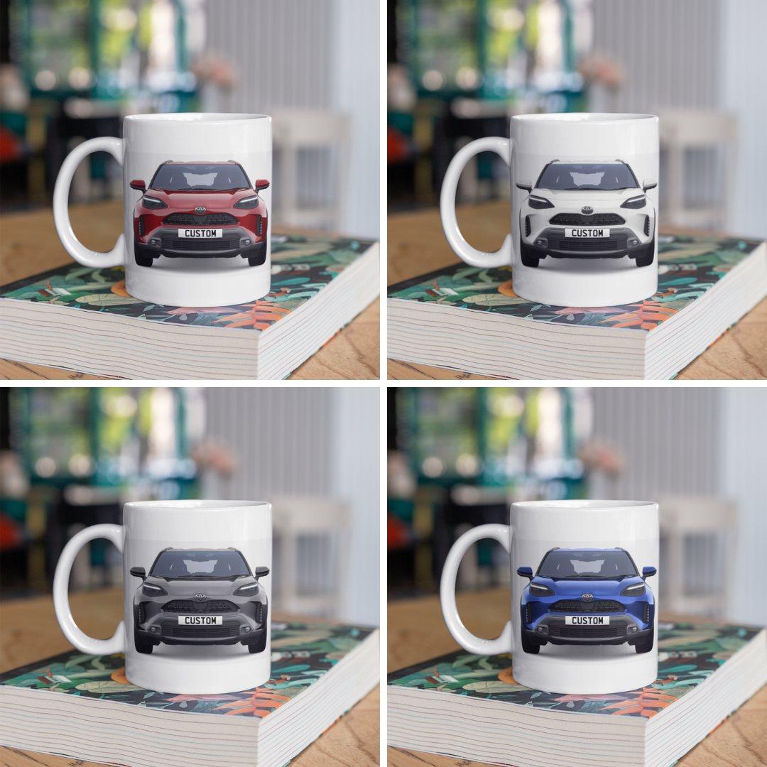 Personalised Toyota Yaris Cross Excel Mug