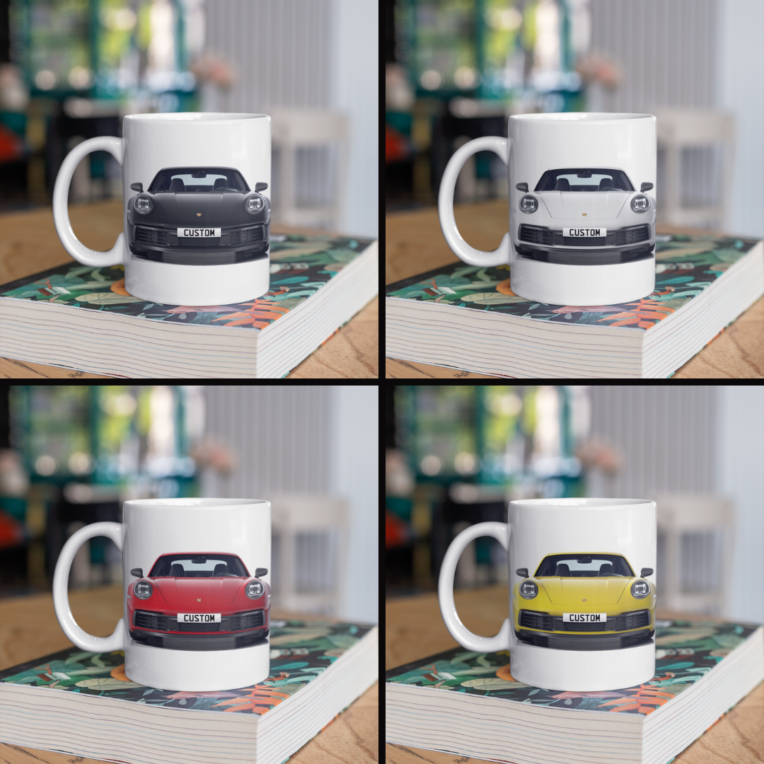 Personalised Porsche 911 Carrera T Mug