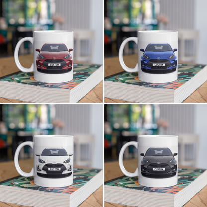 Personalised Toyota Yaris Icon Mug