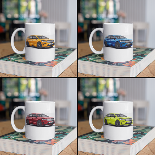 Personalised Skoda Enyaq vRS Mug