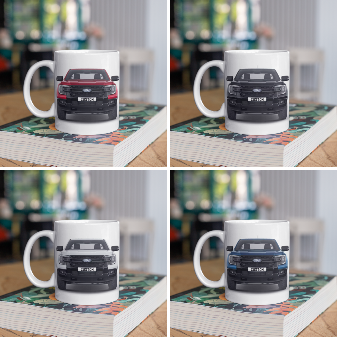 Personalised Ford Ranger Limited Mug
