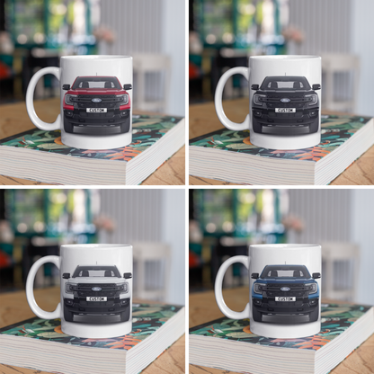 Personalised Ford Ranger Limited Mug