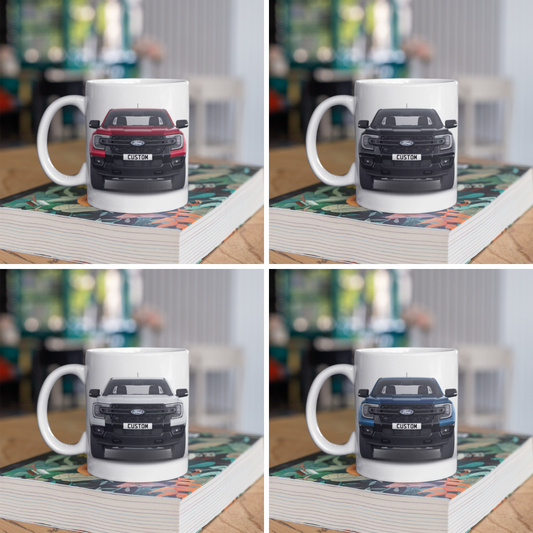 Personalised Ford Ranger Limited Mug